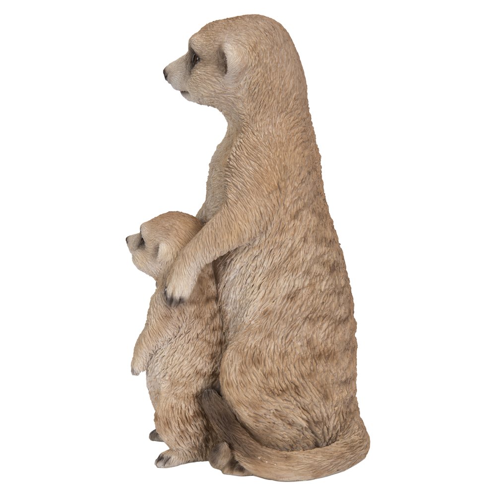 Small Mother & Baby Meerkat