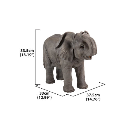 Elephant with Trunk Up