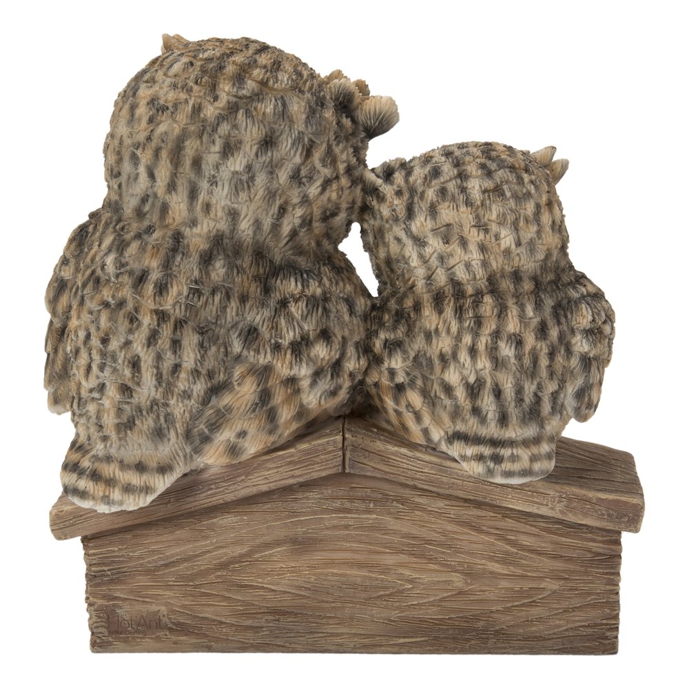 Mother & Baby Owl Welcome Sign