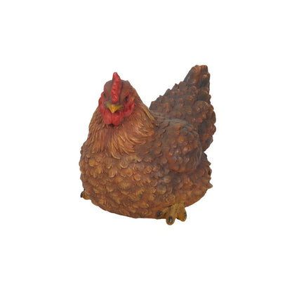 Hen Squatting