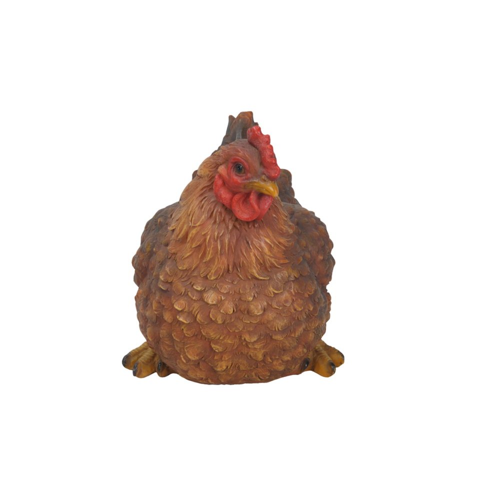 Hen Squatting