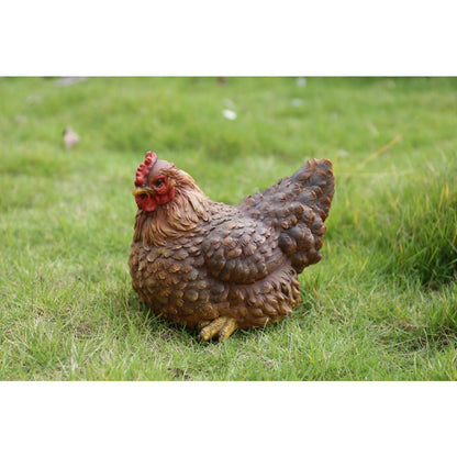 Hen Squatting