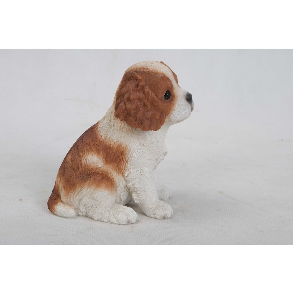 King Charles Puppy Statue