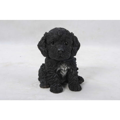 Cockapoo Puppy Statue