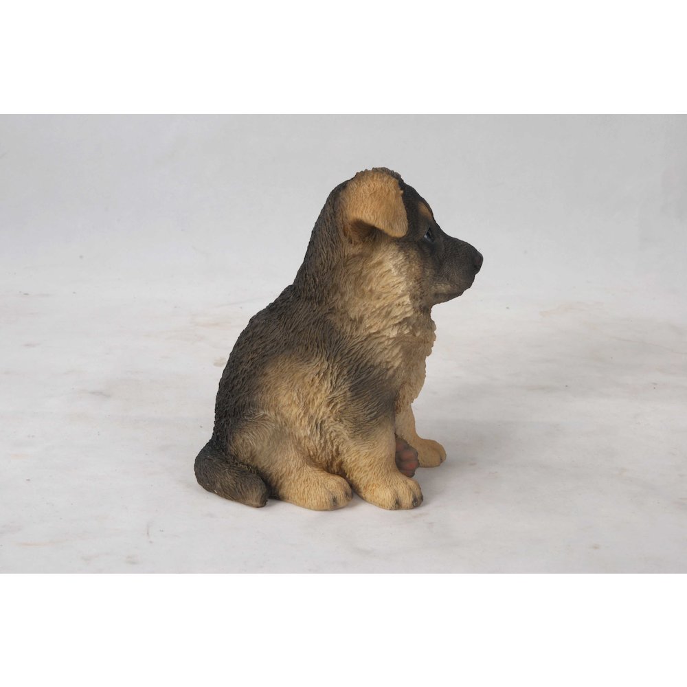 German Shepherd Puppy Statue