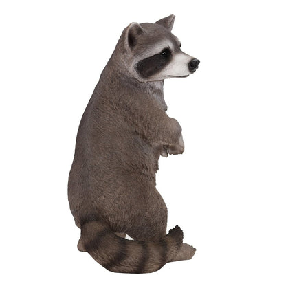 Standing Raccoon Statue