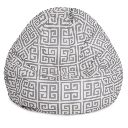 Majestic Home Goods Large Bean Bag Towers Gray