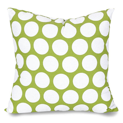 Majestic Home Goods Pillow 20x20 Polka Dot (Large) Hot Green