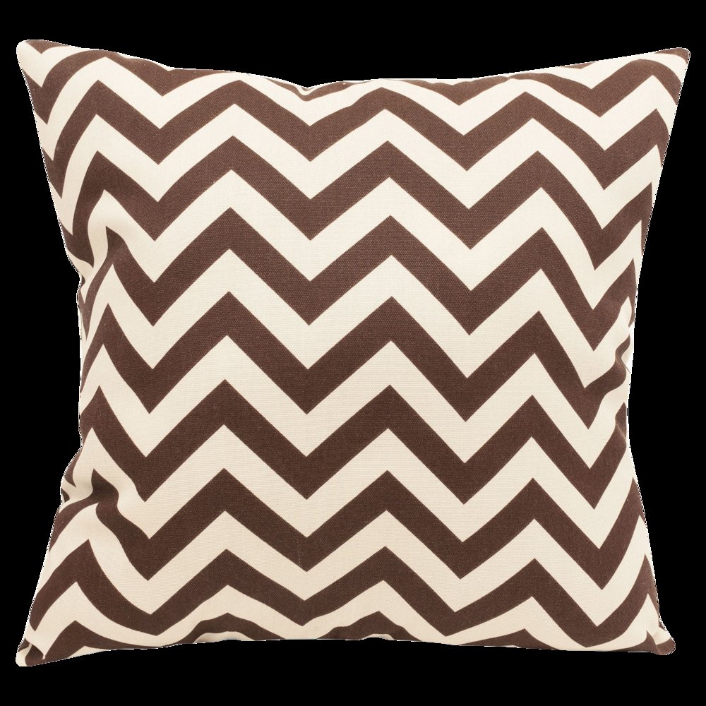 Majestic Home Goods Pillow 20x20 Chevron Chocolate