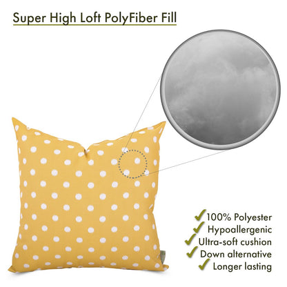 Majestic Home Goods Pillow 20x20 Ikat Dot Citrus