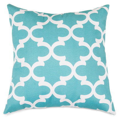 Majestic Home Goods Pillow 20x20 Trellis Teal