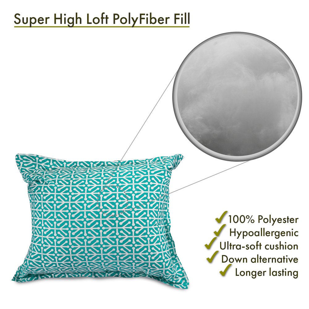 Majestic Home Goods Floor Pillow Aruba Pacific