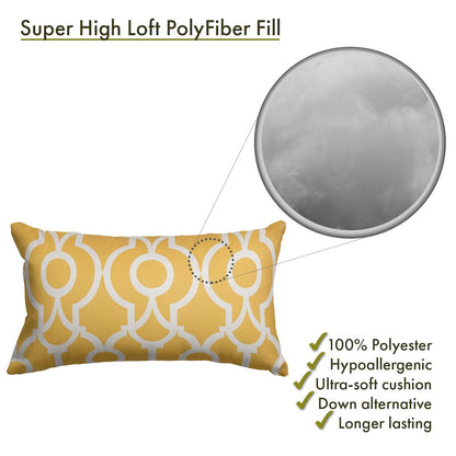 Majestic Home Goods Pillow 12x20 Athens Citrus