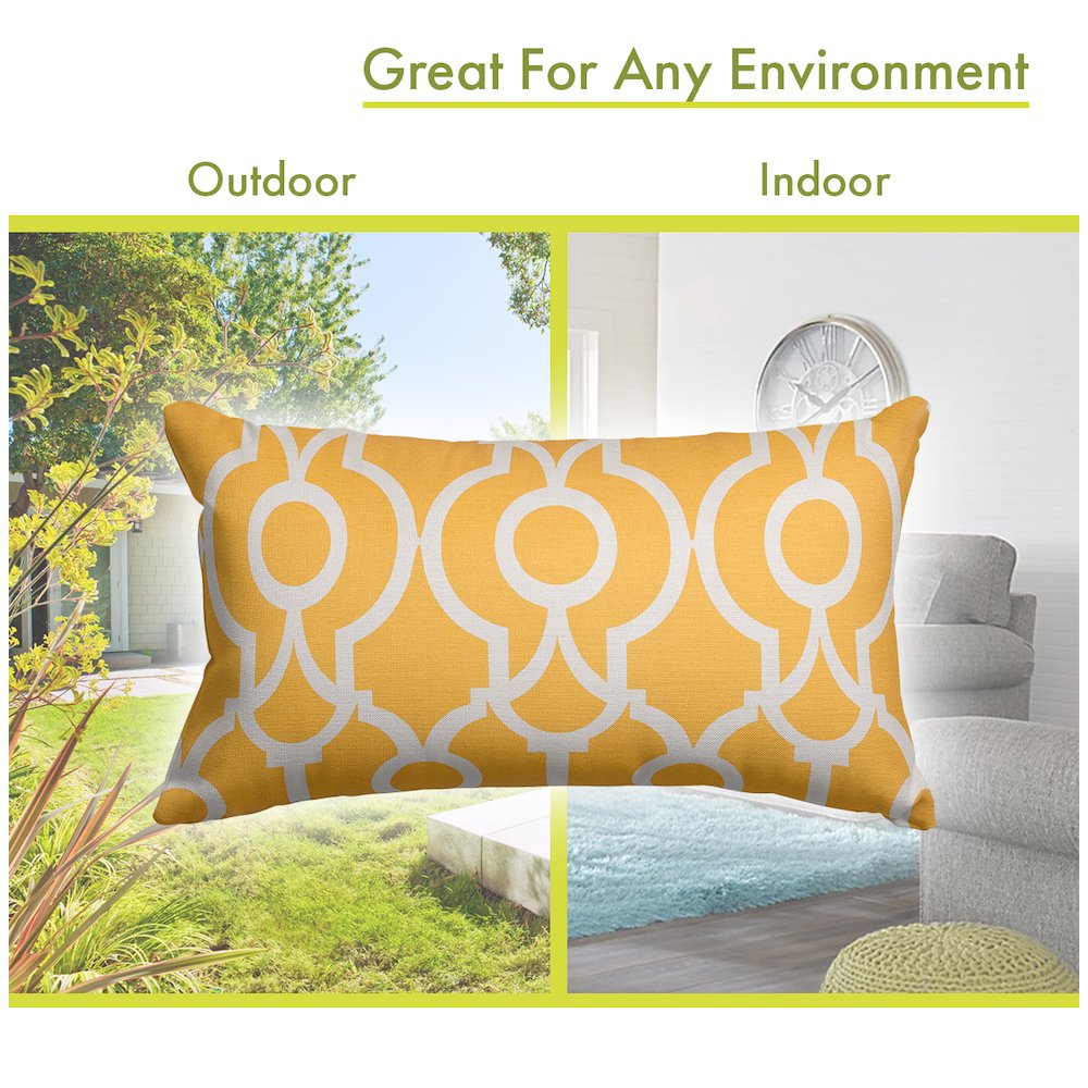 Majestic Home Goods Pillow 12x20 Athens Citrus