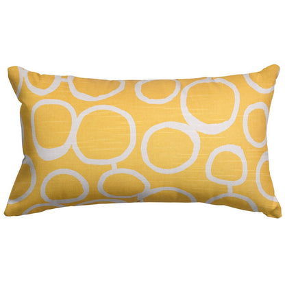 Majestic Home Goods Pillow 12x20 Fusion Yellow