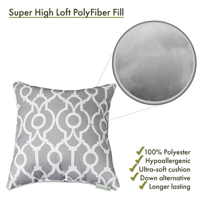 Majestic Home Goods Pillow 20x20 Athens Gray