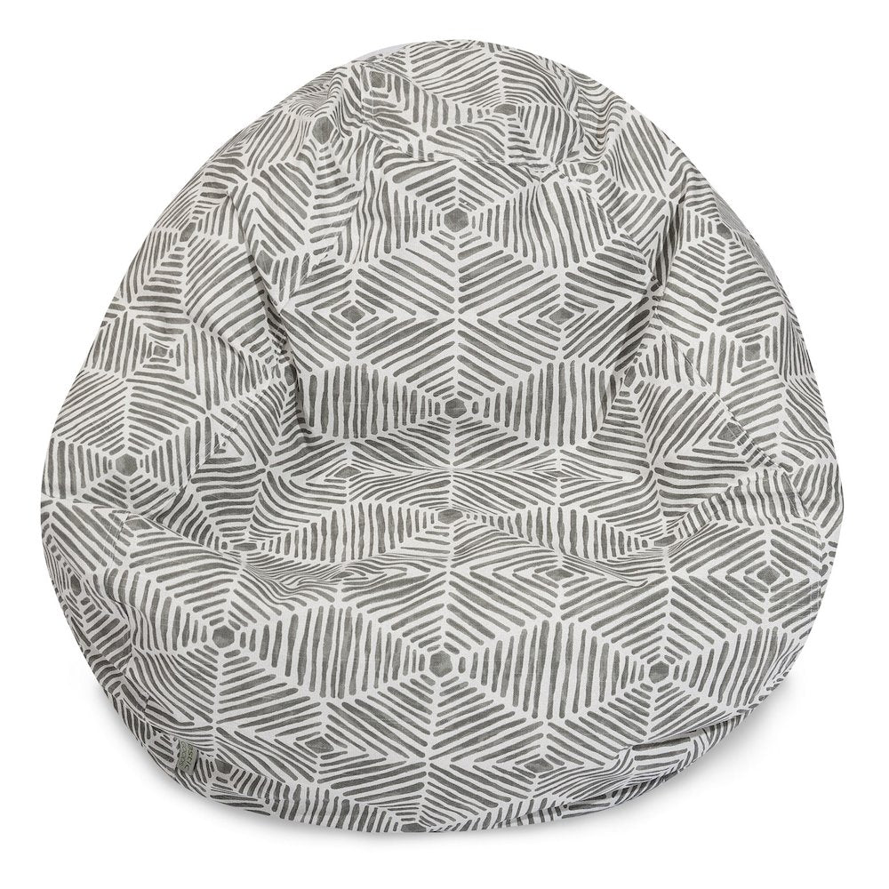Majestic Home Goods Small Bean Bag Charlie Gray
