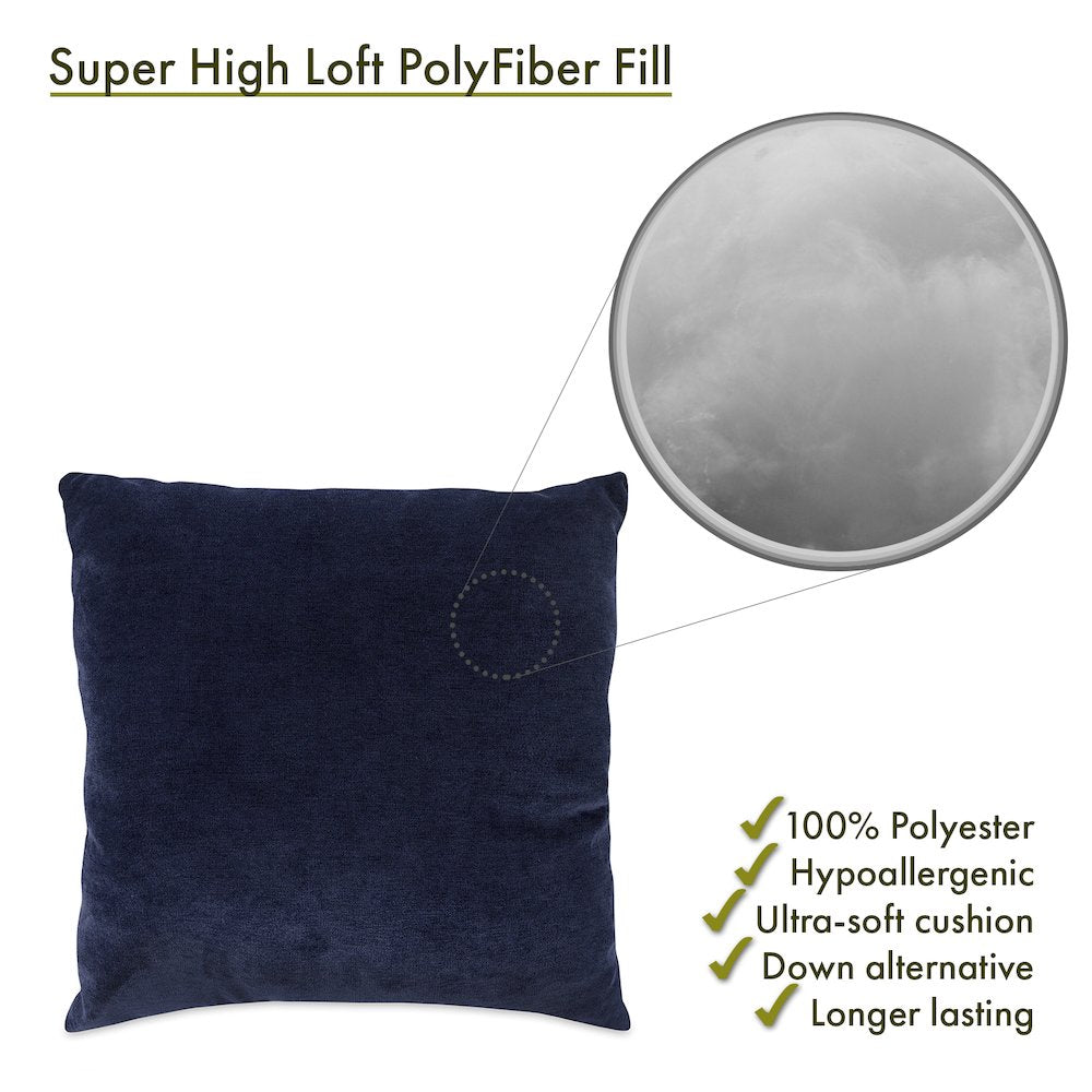 Majestic Home Goods Pillow 20x20 Villa Navy