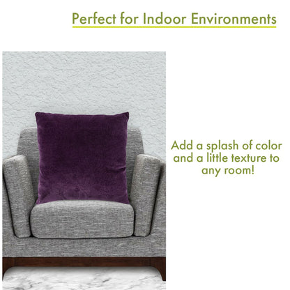Majestic Home Goods Pillow 24x24 Villa Aubergine