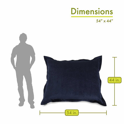 Majestic Home Goods Floor Pillow Villa Navy