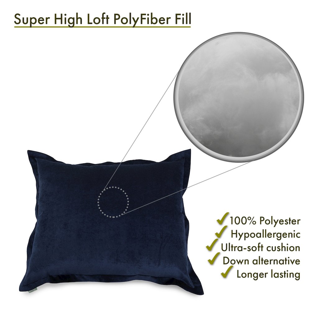 Majestic Home Goods Floor Pillow Villa Navy