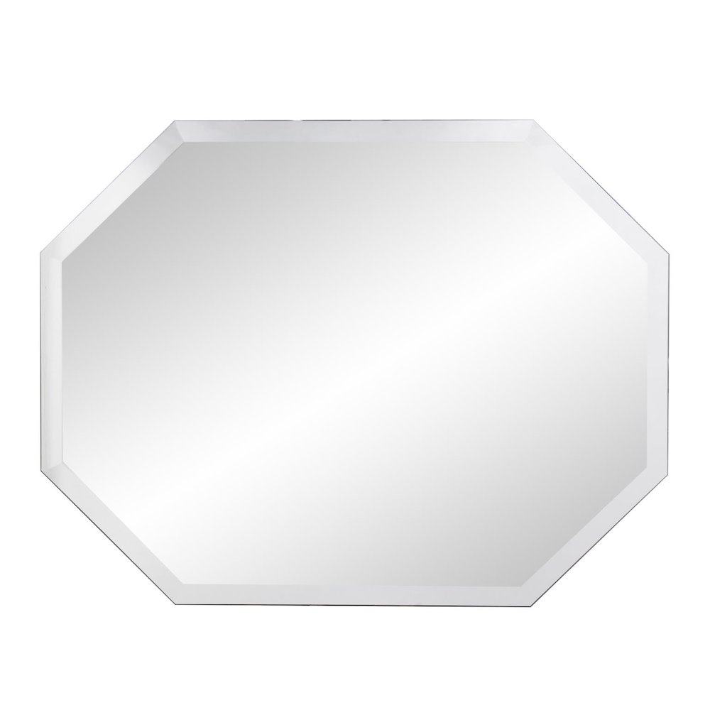 Frameless Octagonal Mirror