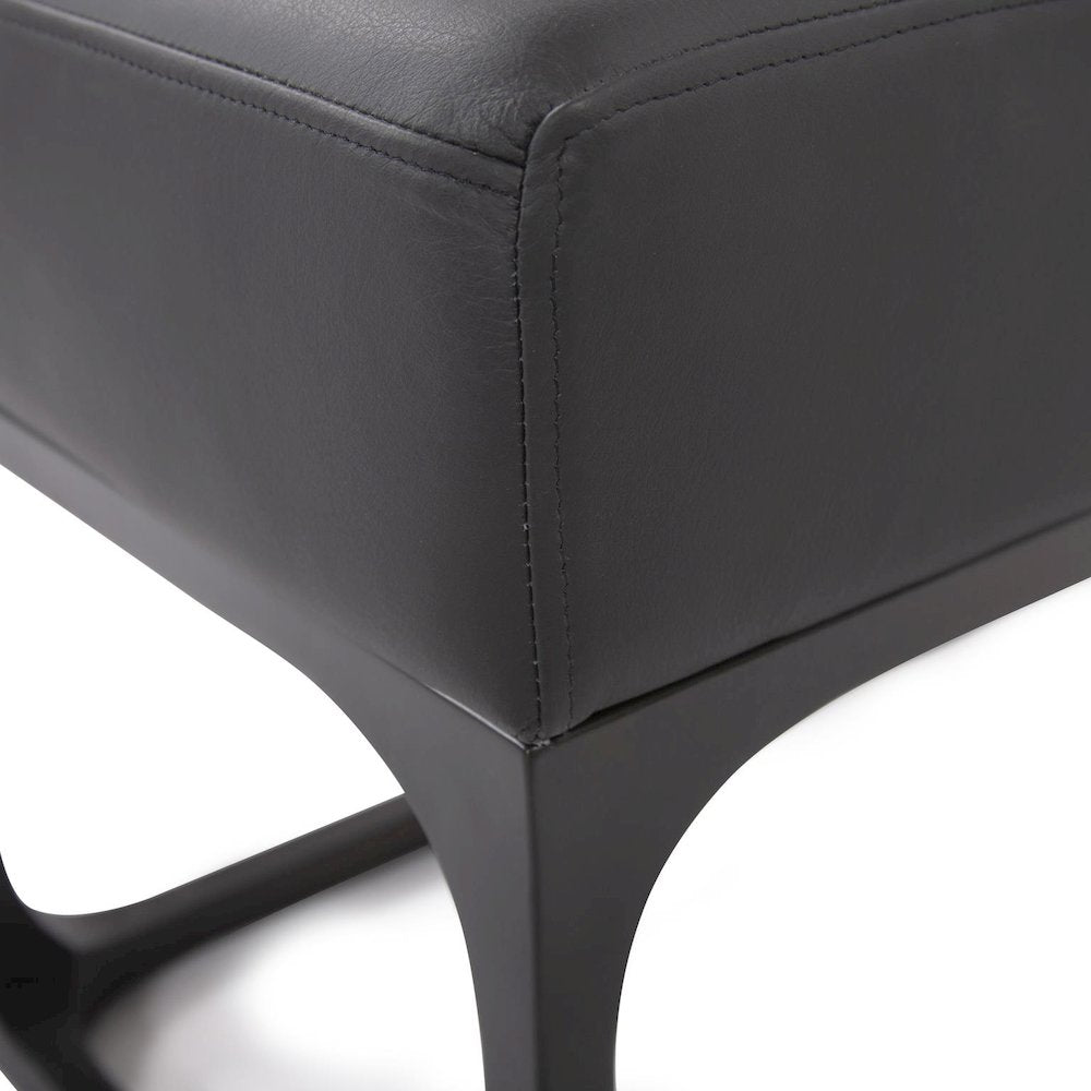 Roma Leather Bench