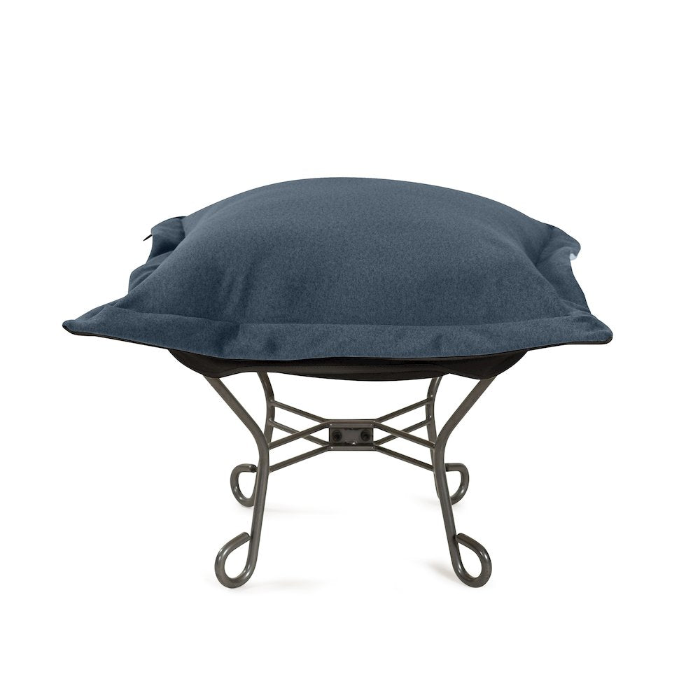 Puff Ottoman Complete Qivuit Blue
