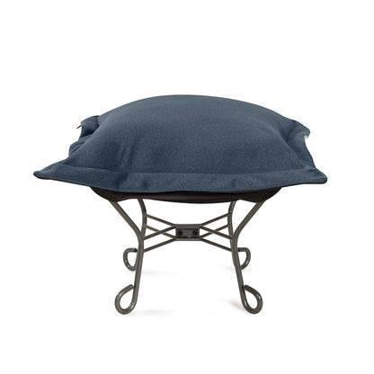 Puff Ottoman Complete Qivuit Blue