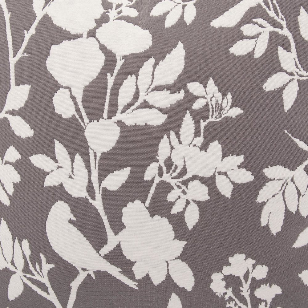 24 x 24 Pillow  Sparrow Charcoal - Down Insert