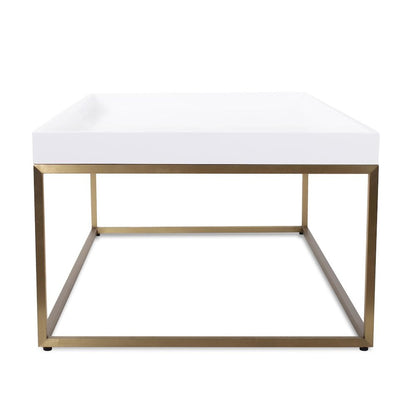 Lyndhurst White Lacquered Coffee Table