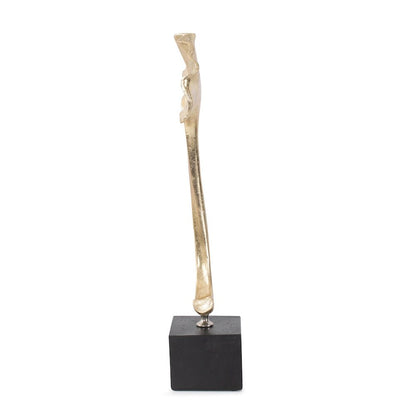 Gifu Golden Ginkgo Leaf Sculpture- Tall