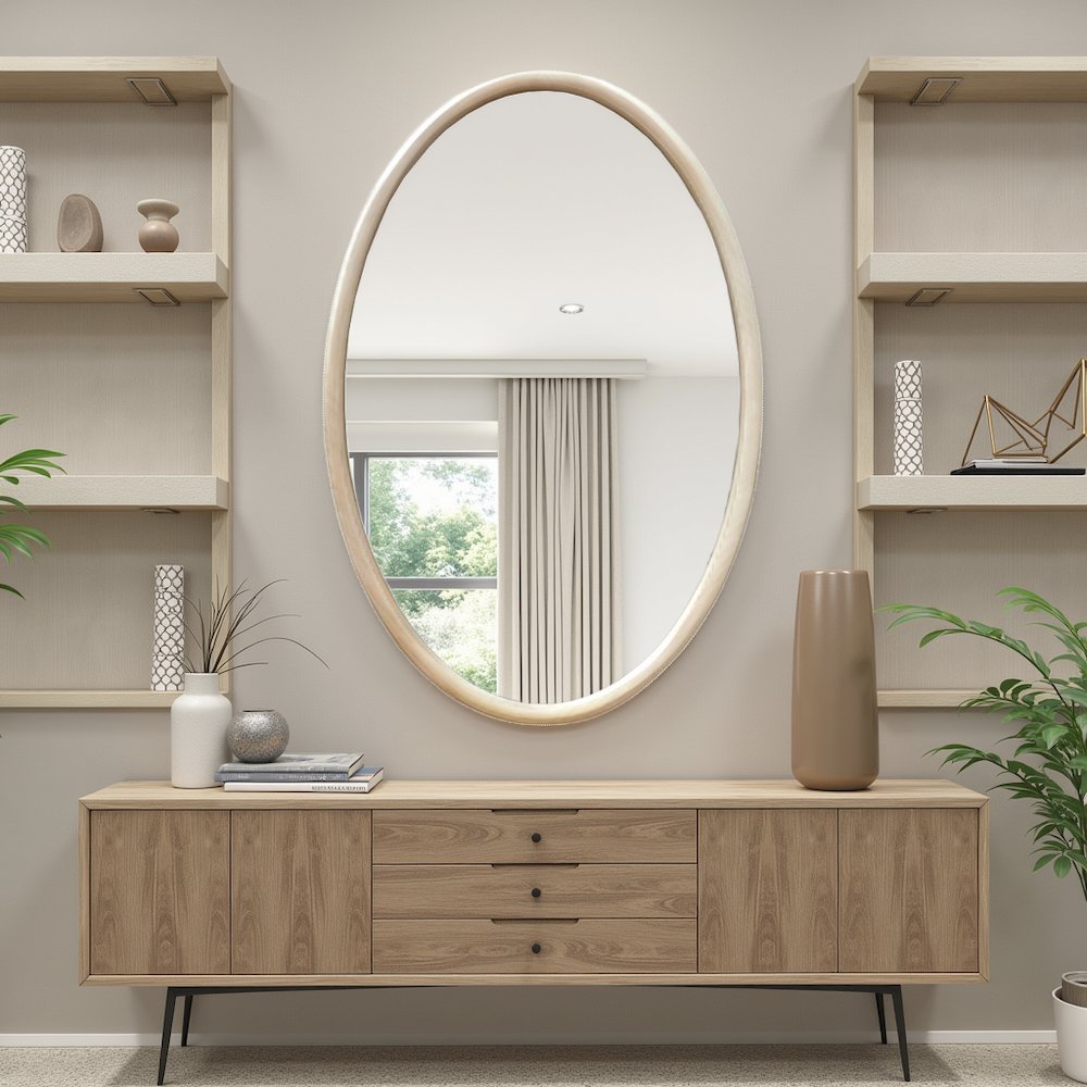 Solace Oval Mirror