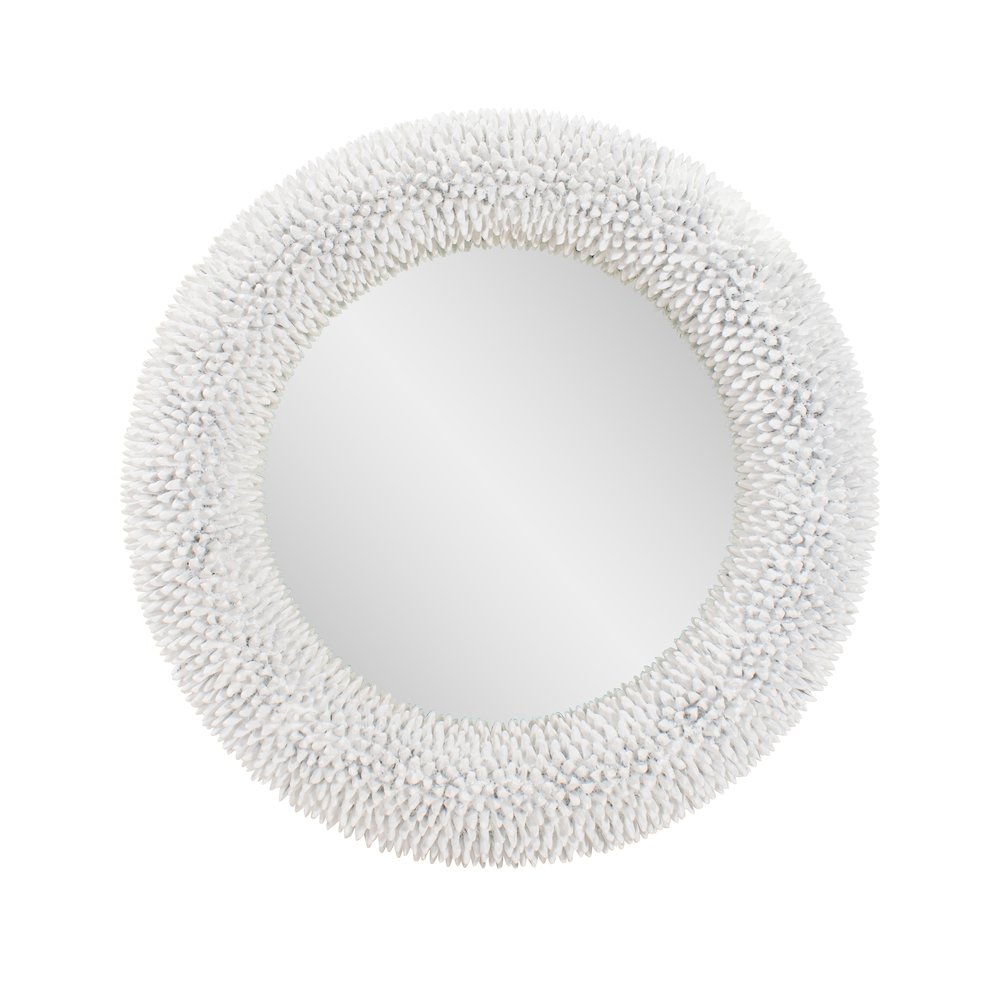 Coralline Round Mirror