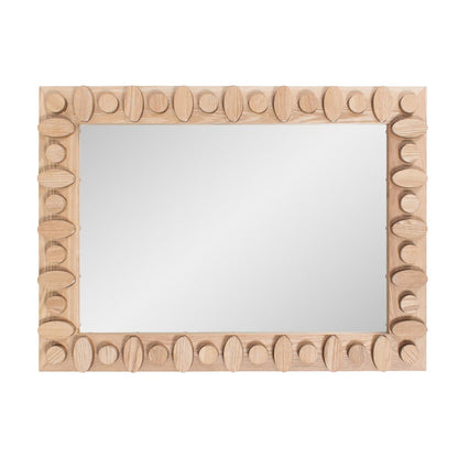 Robin Baron Winfield Wooden Rectangular Vanity Mirror
