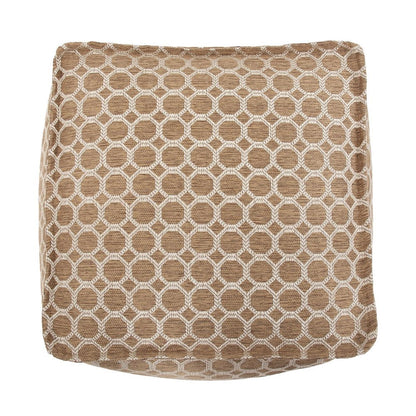 Square Pouf Pyth Gold