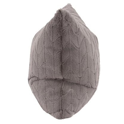 24 x 24 Angora Stone Pillow  - Poly Insert