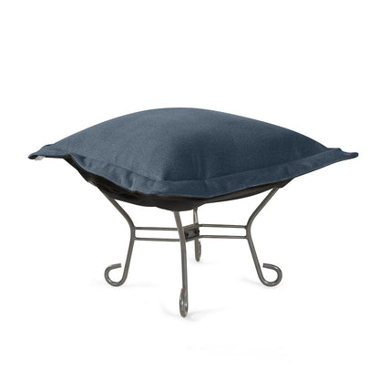 Puff Ottoman Complete Qivuit Blue