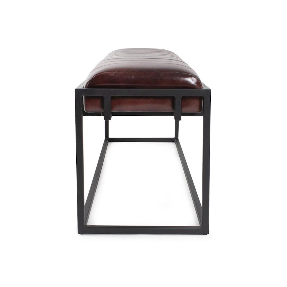 Brisbane Leather Bench