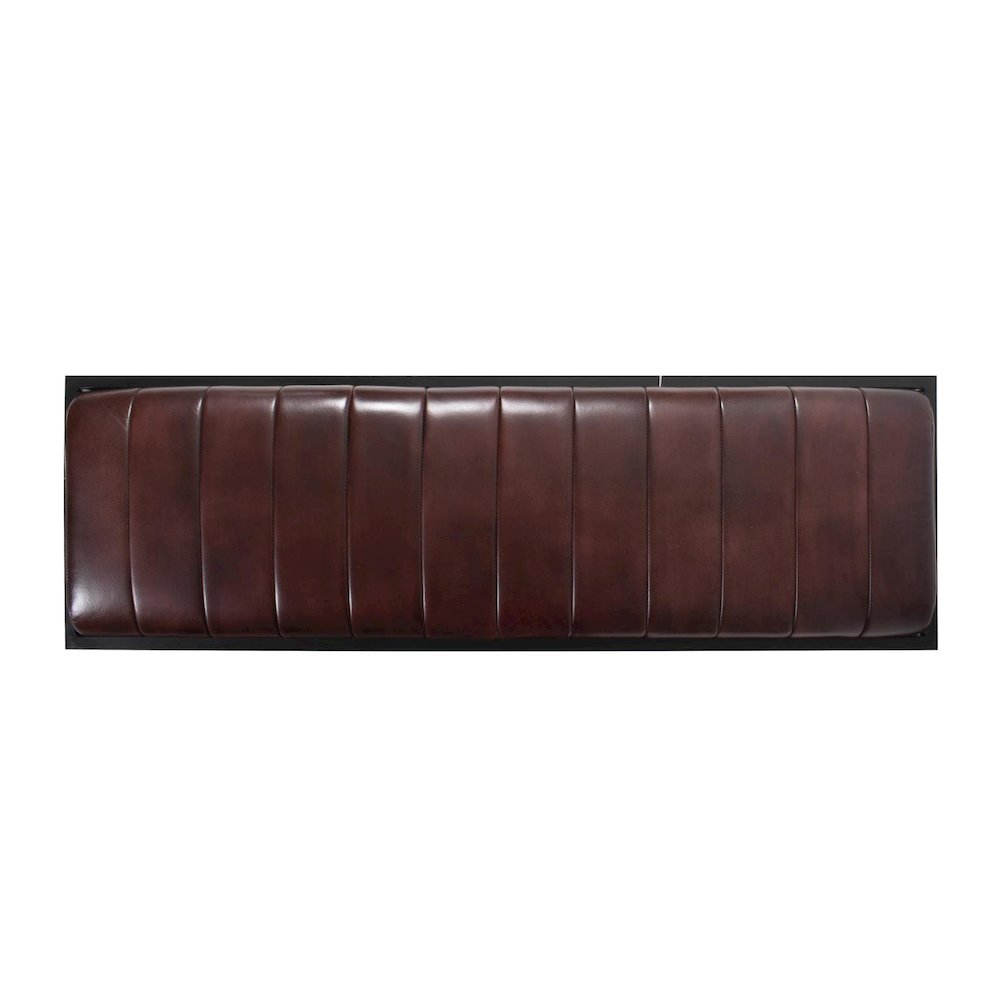 Brisbane Leather Bench