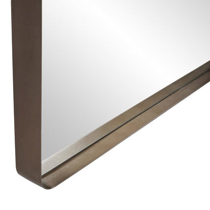 Steele Brass Oversize Mirror