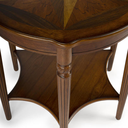 Bainbridge Side Table, Medium Brown