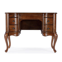 Charlotte Vanity Desk with Storage, Brown