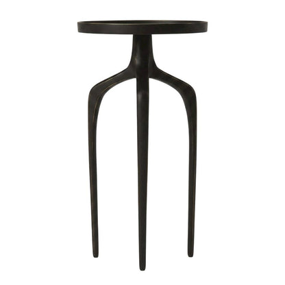 Round Modern Side Table Set of 3, Contemporary Accent Table for Living Room