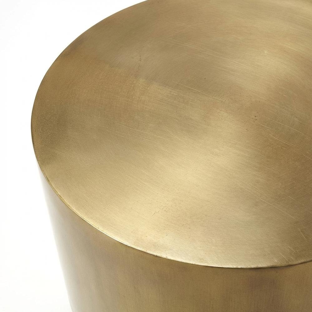 Round Bunching Side Table, Modern Contemporary Accent Table for Living Room