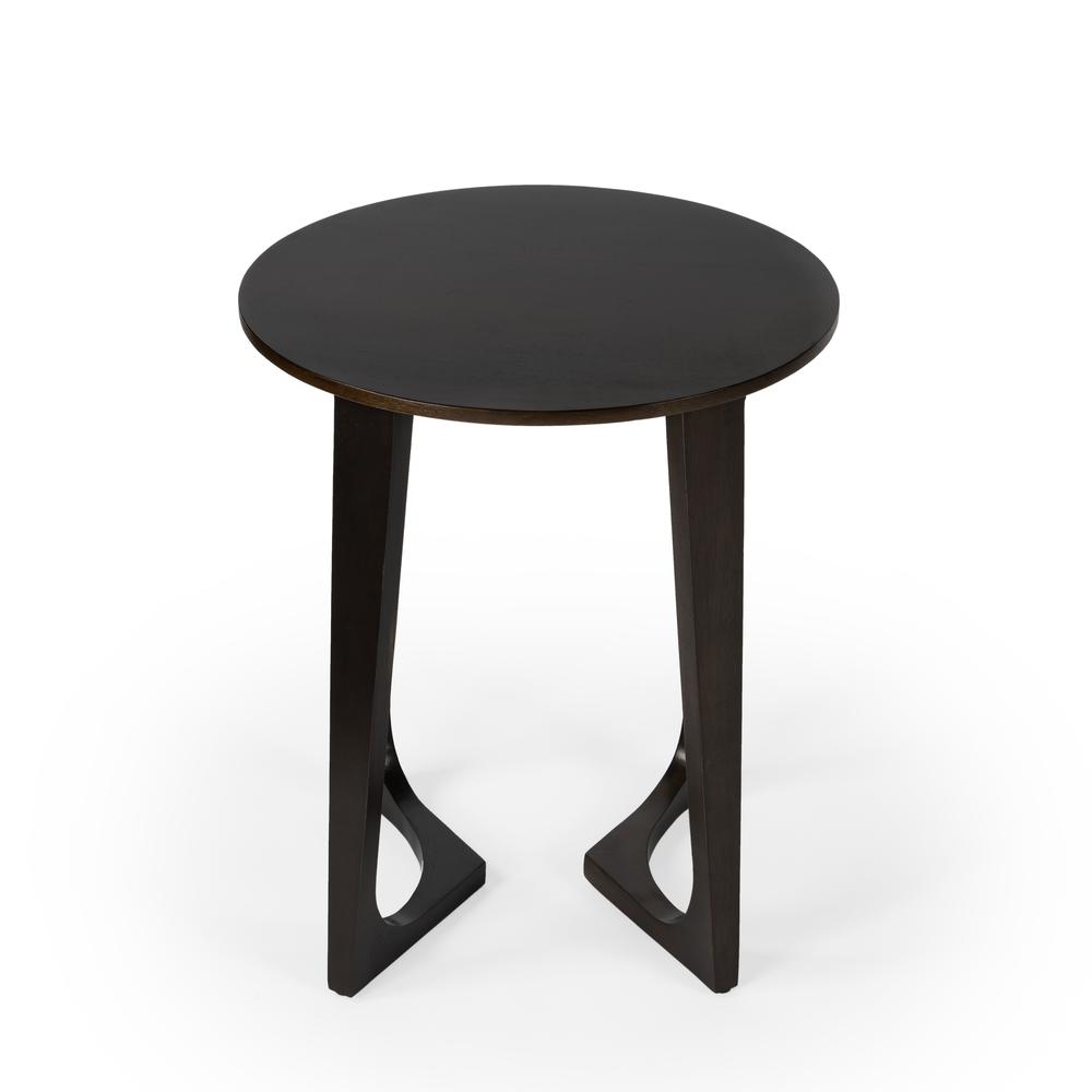 Devin Side Table, Dark Brown