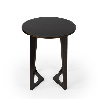 Devin Side Table, Dark Brown