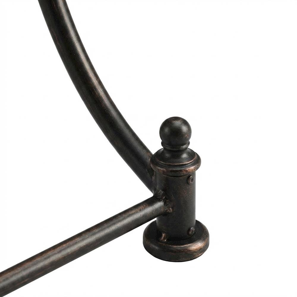 Metal Nesting Tables Set of 2, Transitional Side Table for Living Room
