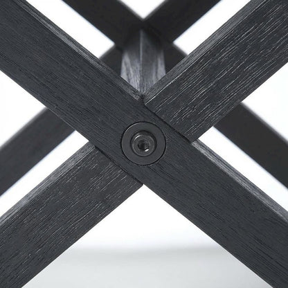 End Table with Drawer, Modern Distressed Accent Side Table for Living Room