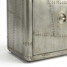 Industrial Console Cabinet with 3 Drawers, Entryway Accent Table for Living Room